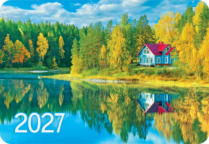 Карманный календарь 2027 "Природа"